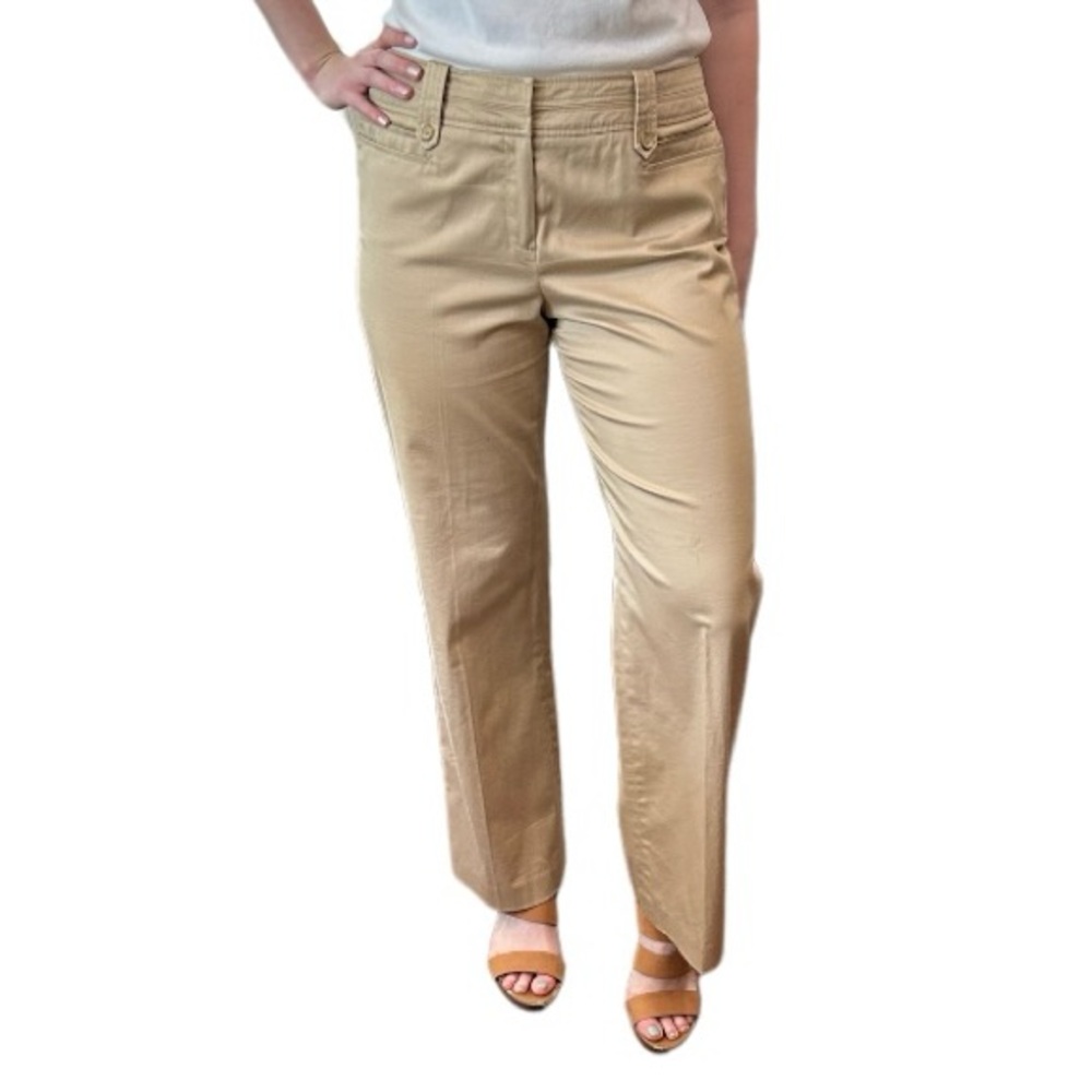 Larry Levine khaki dress pants vintage high rise - Picture 1 of 9